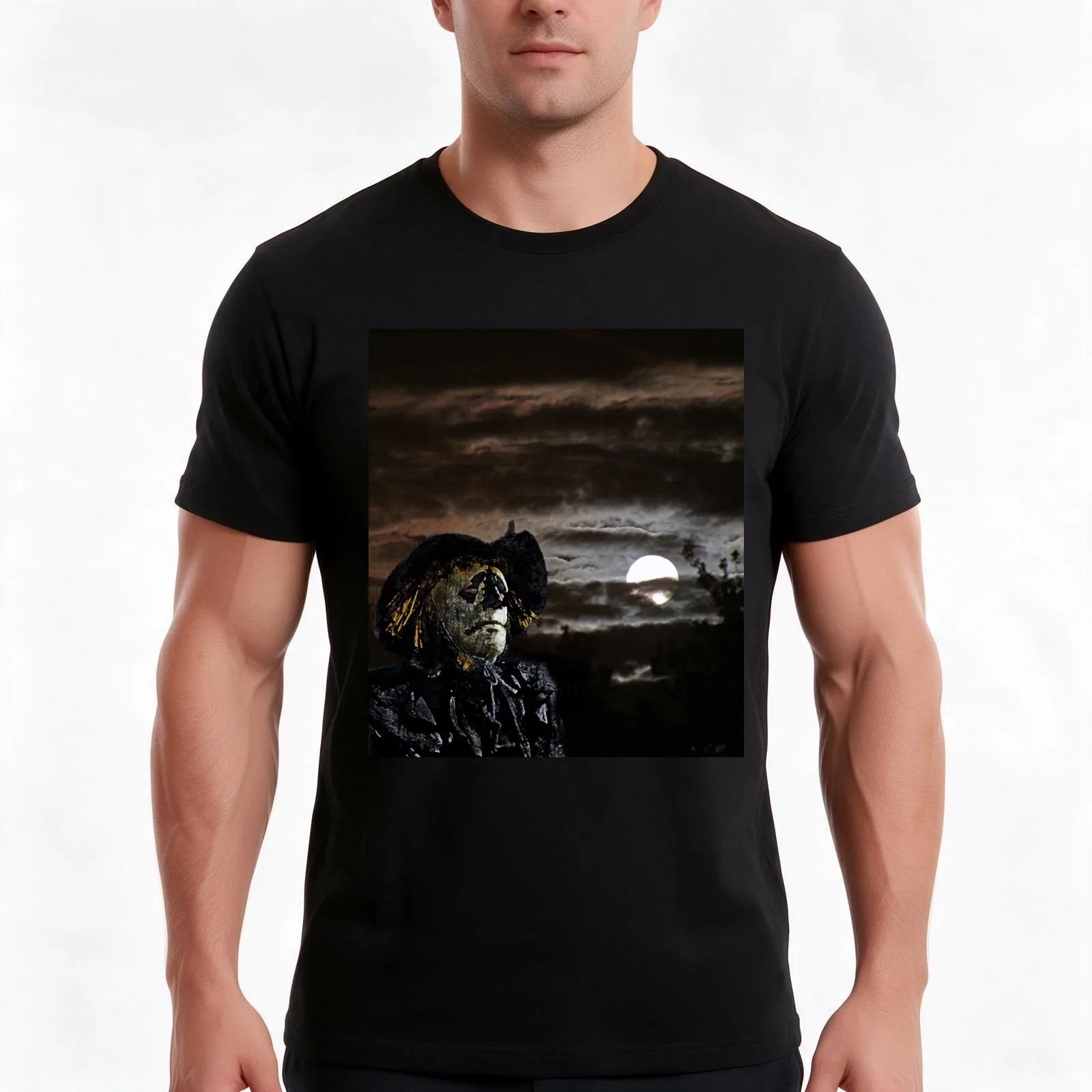 The Scarecrow of Romney Marsh T-Shirt Summer Casual Cotton Tee Oversized Streetwear Tops Vintage Graphic Print 100% Cotton
