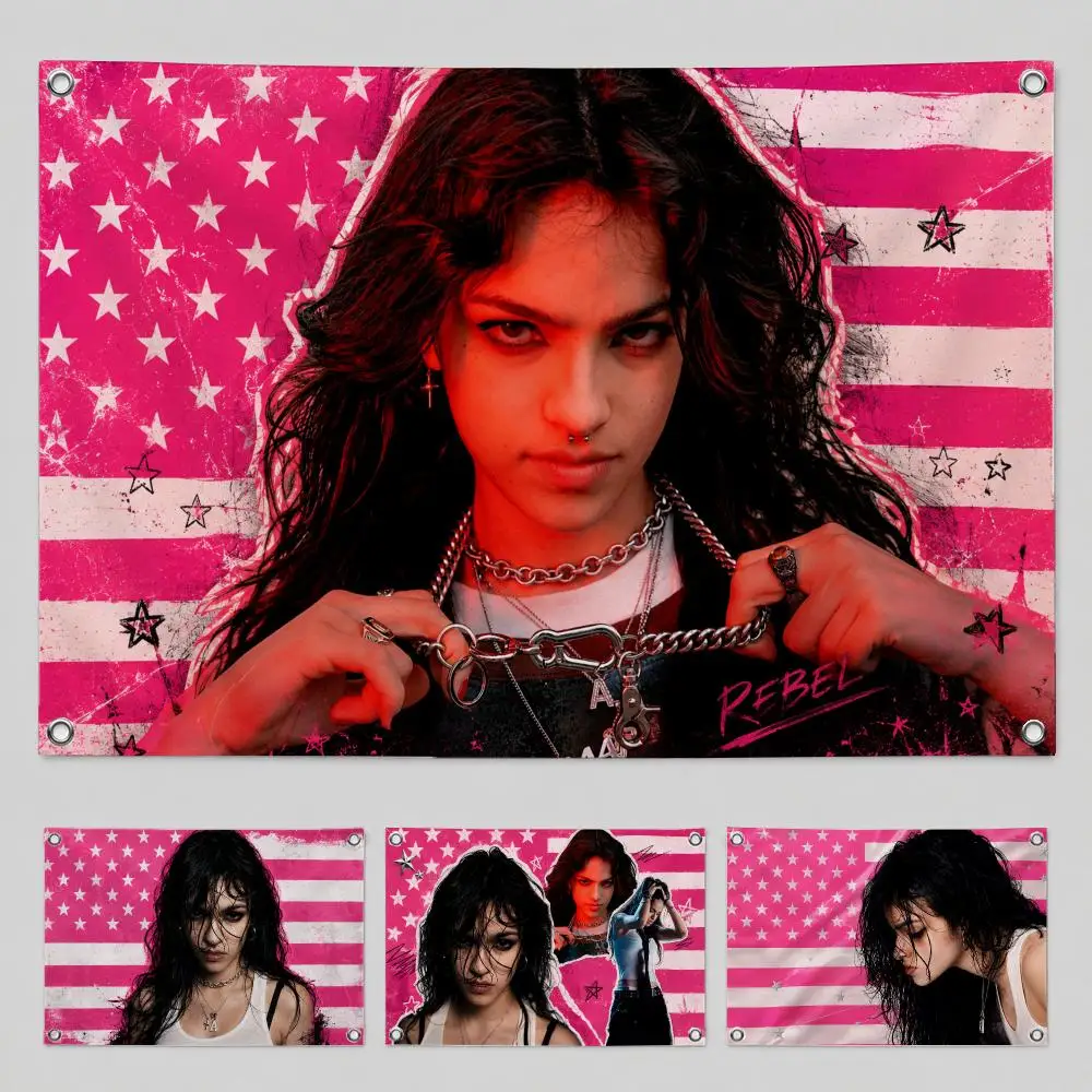 Singer Ari Abdul Flags Home Yard & Garden Decor Banner - Indoor Outdoor Wall Hanging Flag