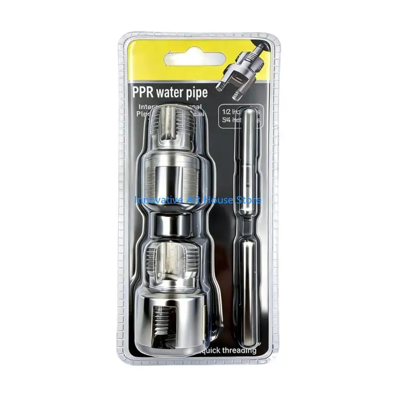 E1PC 1/2 3/4 Inch Size High Strength Carbon Steel Water Pipe Threading Machine For Quick Plumbing Work Water Pipe Connection