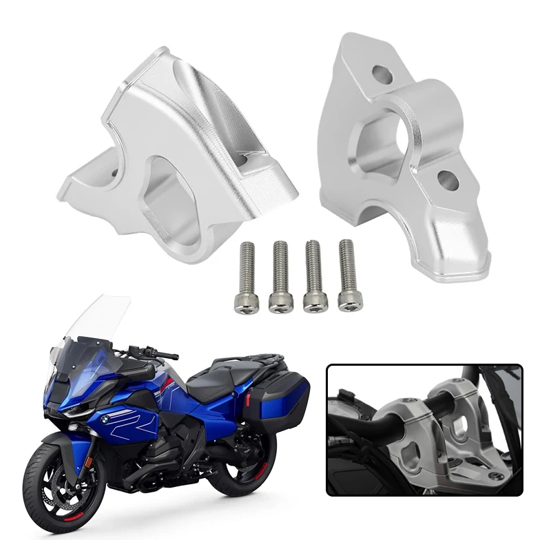 R1300RT Handlebar Riser Bar Mount Handle Clamp Kit For BMW R1300 RT RS R1300RT Option 719 2025 2026 Motorcycle Accessories