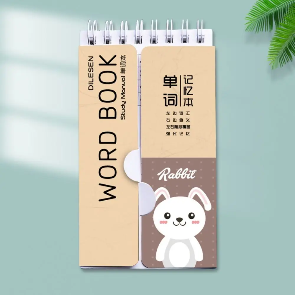 Loose Leaf Mini Spiral Notebook Word Book Languages Learning Pocket Notepad Multipurpose Portable Stationery