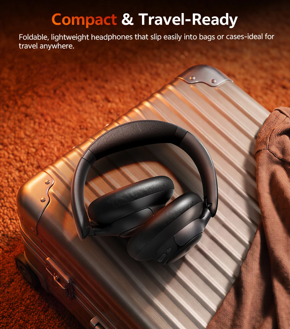 QCY H6Neo Kabellose Kopfhörer 52dB Adaptive Hybrid ANC Bass-Boost-Headsets Hi-Res LDAC Bluetooth 6.0 Spatial Audio Kopfhörer 96H – Detail 15