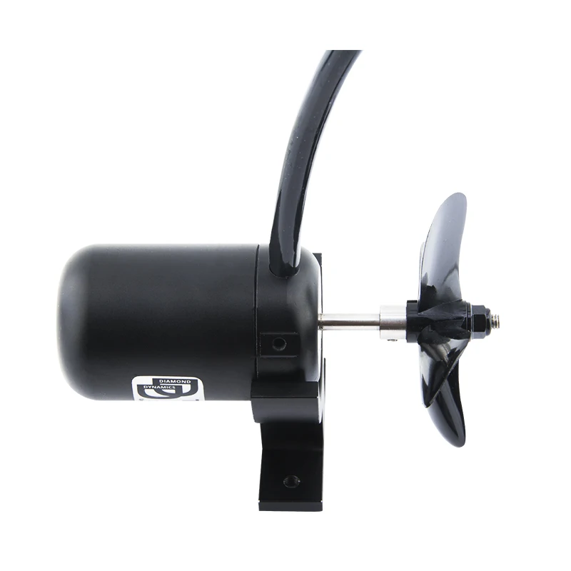 TD2.5 12V-25V 265W 2,5 kg propulsor subacuático ESC bidireccional de alto rendimiento totalmente impermeable con desplazamiento sin escobillas