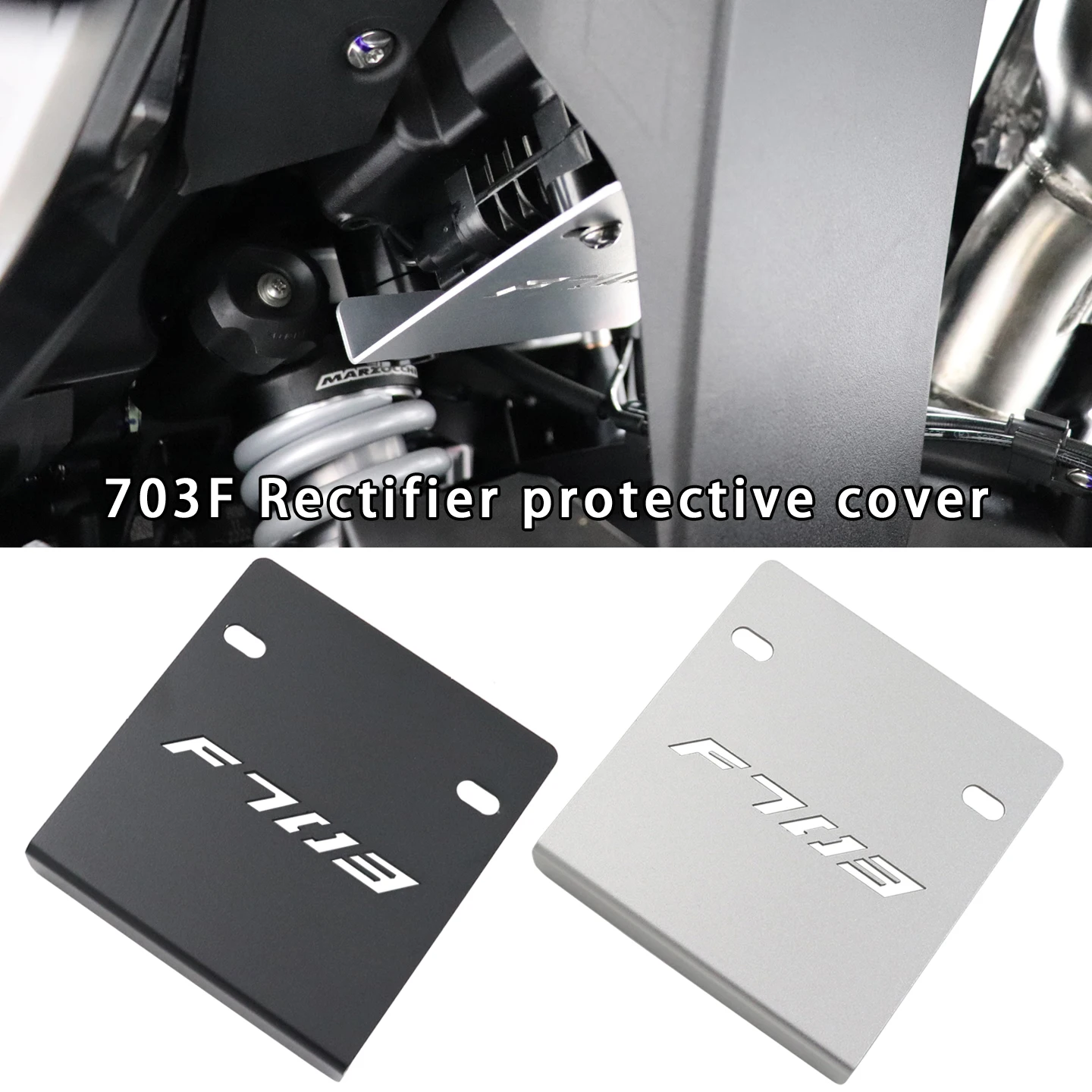 For Zontes 703F ZT703F 703 F 2024 2025 2026 Motorcycle Accessories Voltage Regulator Rectifier Guard Protector Cover