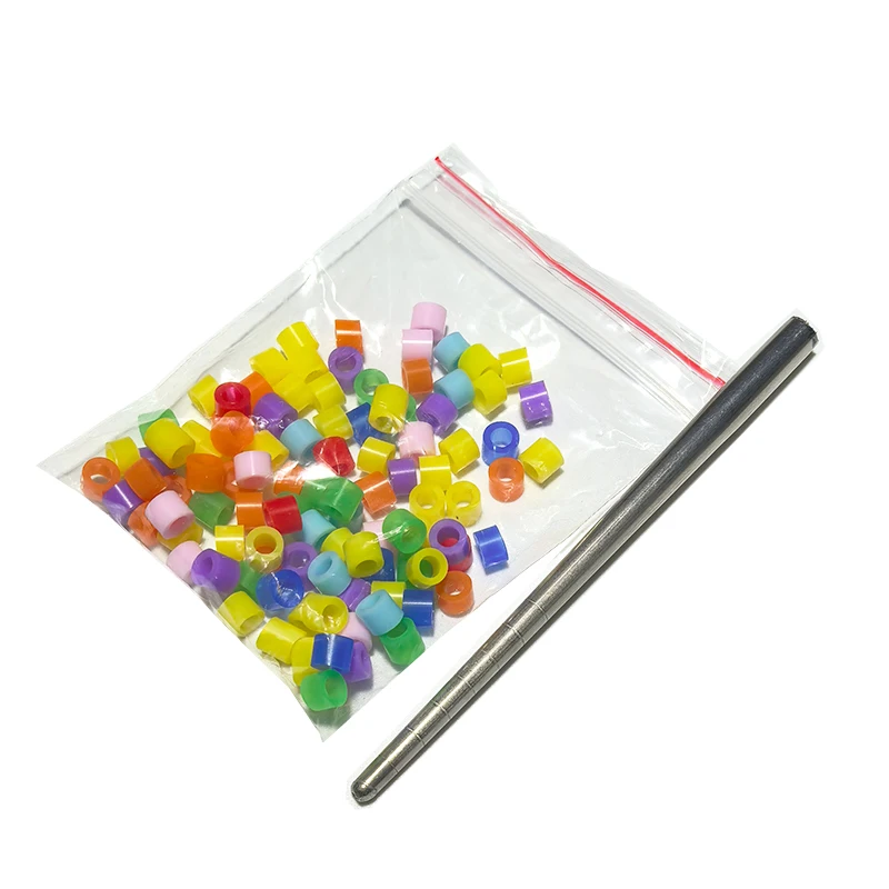 100 Uds. Anillos para pies de pájaro para loros, piñones, canarios, Gouldian, diámetro 2,5mm, 3mm, 4mm, bandas para piernas, Material de silicona colorido