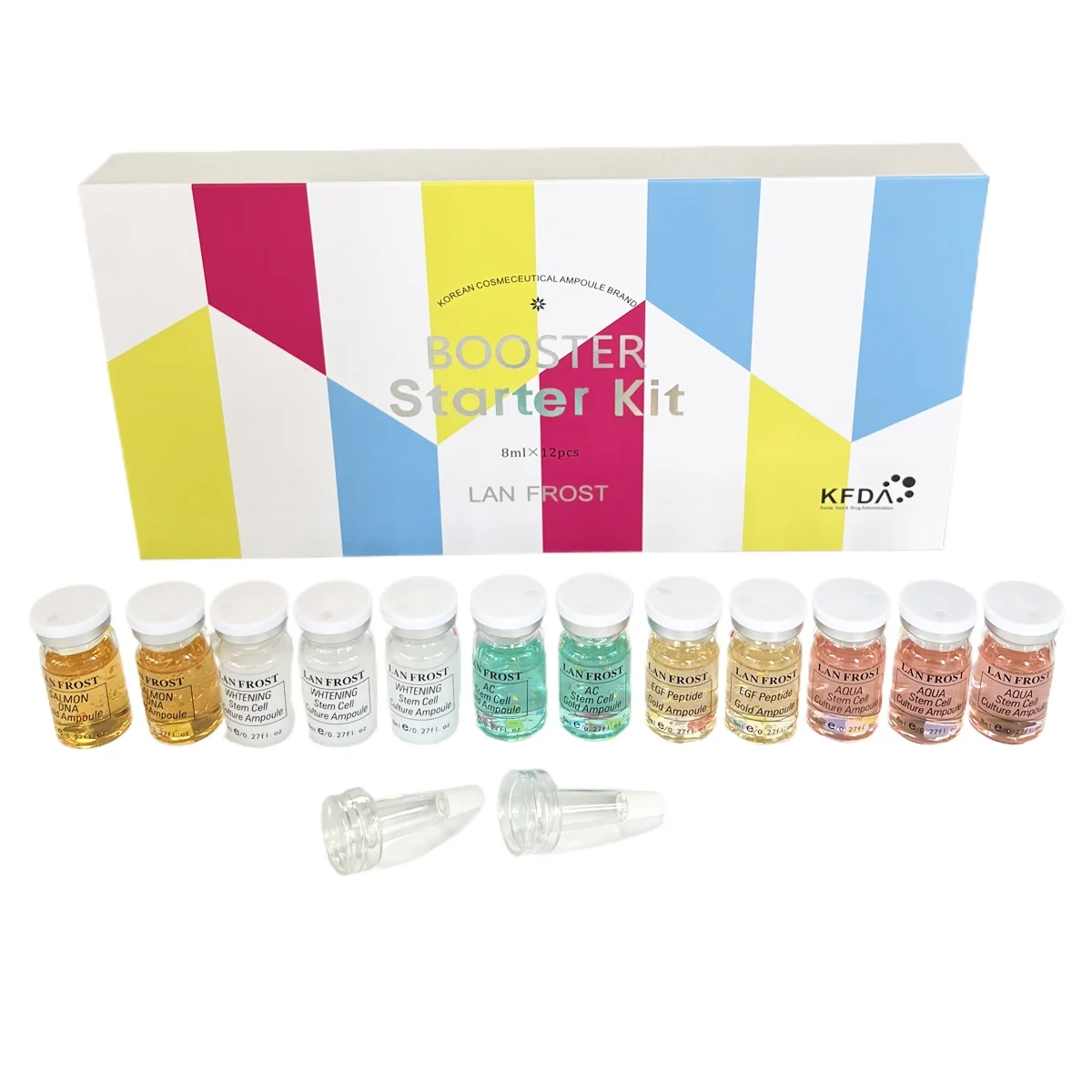 Crema BB de 8ml, ácido hialurónico, suero brillante Facial, ampolla, esencia, péptido, base hidratante, rejuvenecimiento de la piel, cuidado Facial