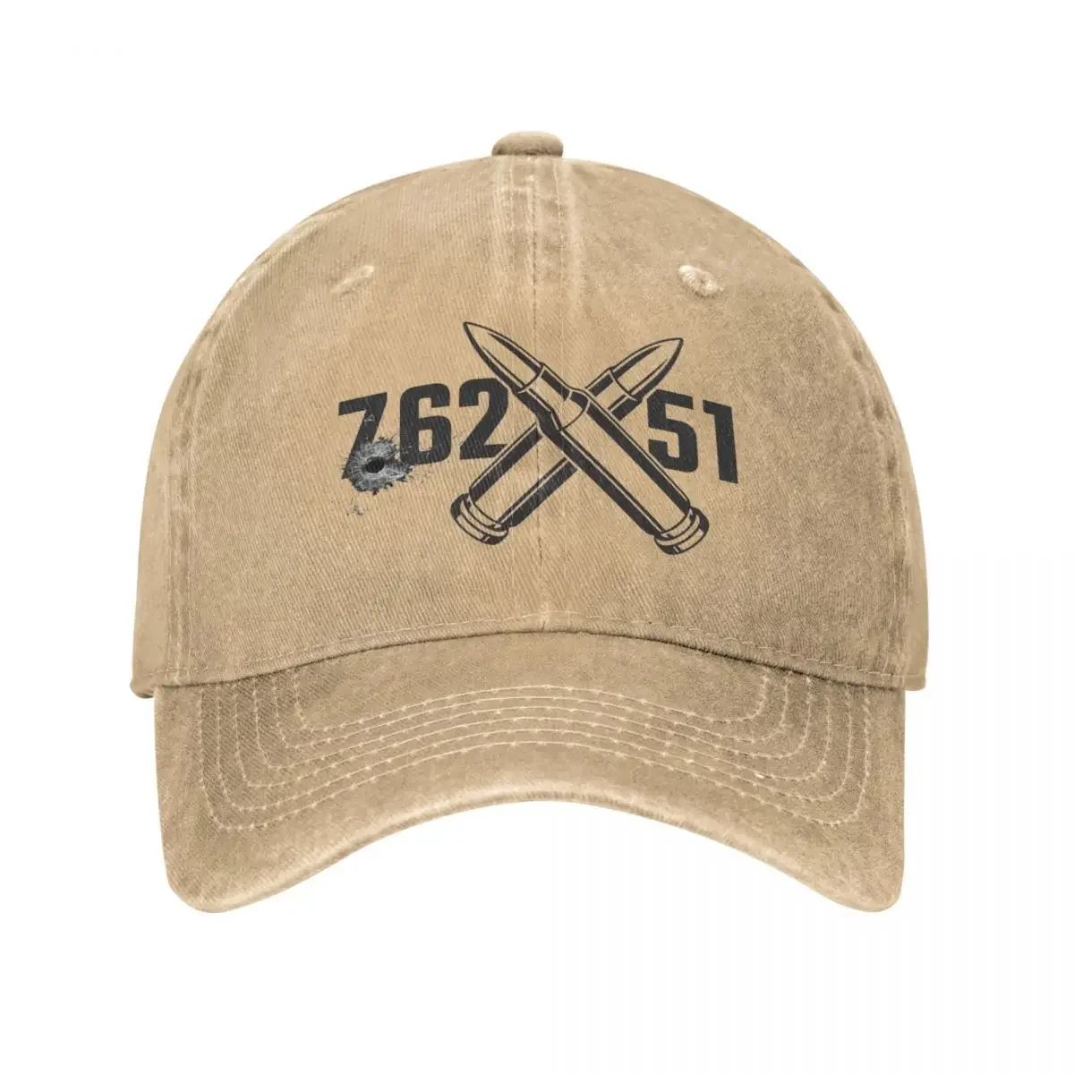 

7.62x51 Bullet Caliber .308 FN SCAR Cowboy Hat Hip Hop hard hat Men Cap Women'S