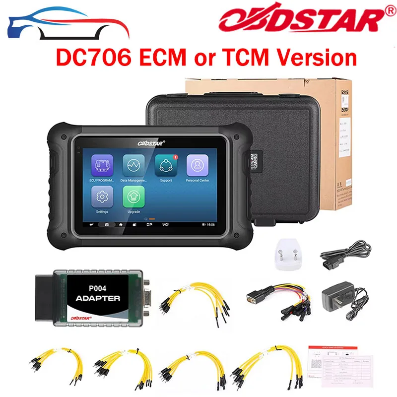 OBDSTAR DC706 ECU Tool ECM Or TCM Version with BODY for ECU/TCU Clone by OBD or BENCH for Car and Motorcycle Diagnostic Tool