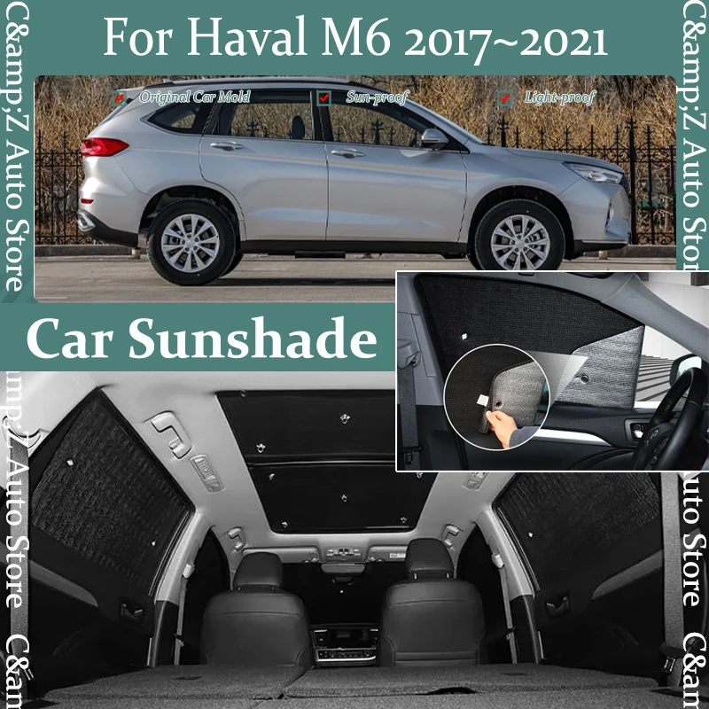 

Car Sun Visor For Changan CS55 Plus MK1 2019~2026 Anti-UV Protector Shields Curtain Window Sunhsade Windshields Auto Accessoires