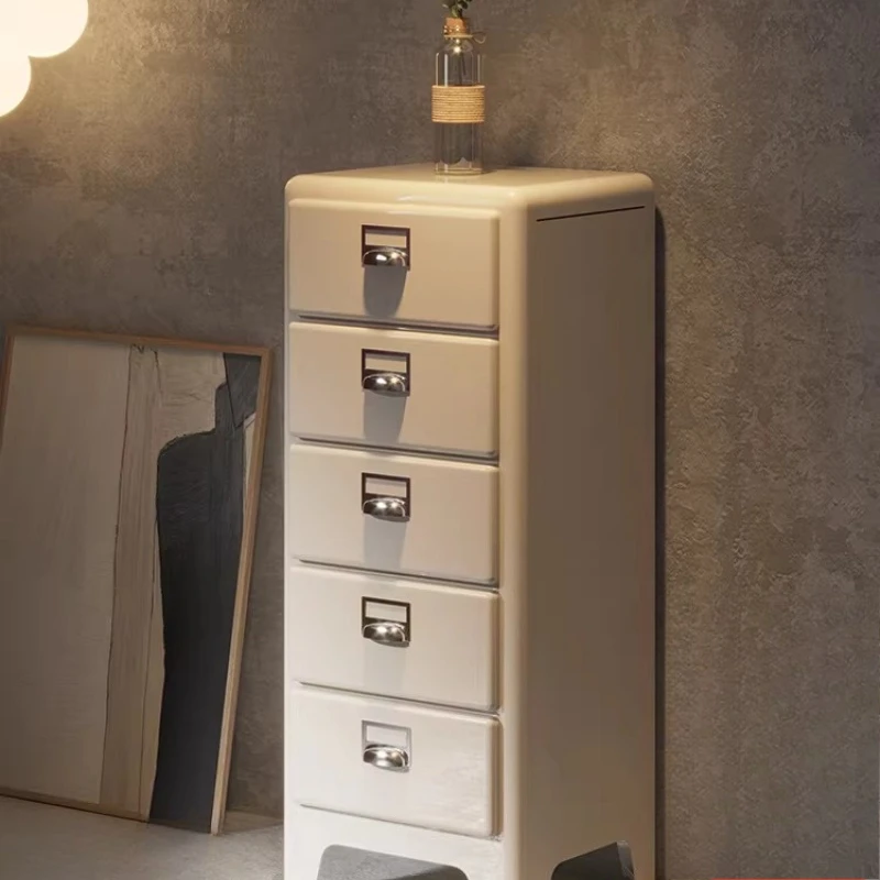 Retro dining side cabinet multi-functional is a bucket cabinet household living room sofa side few