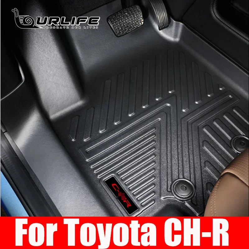 

Автомобильные коврики для Toyota C-HR CHR 2016 2017 2018 2019 TPE, автомобильные коврики, чехлы для стайлинга автомобиля, пользовательские чехлы, коврики, аксессуары