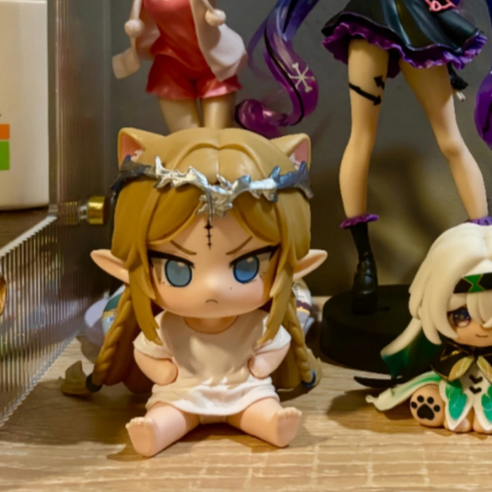 Wuthering Waves Cartethyia Kawaii Anime Cosplay Figure Idol Model Cute Cartoon Desk Display Collection Gift for Birthday