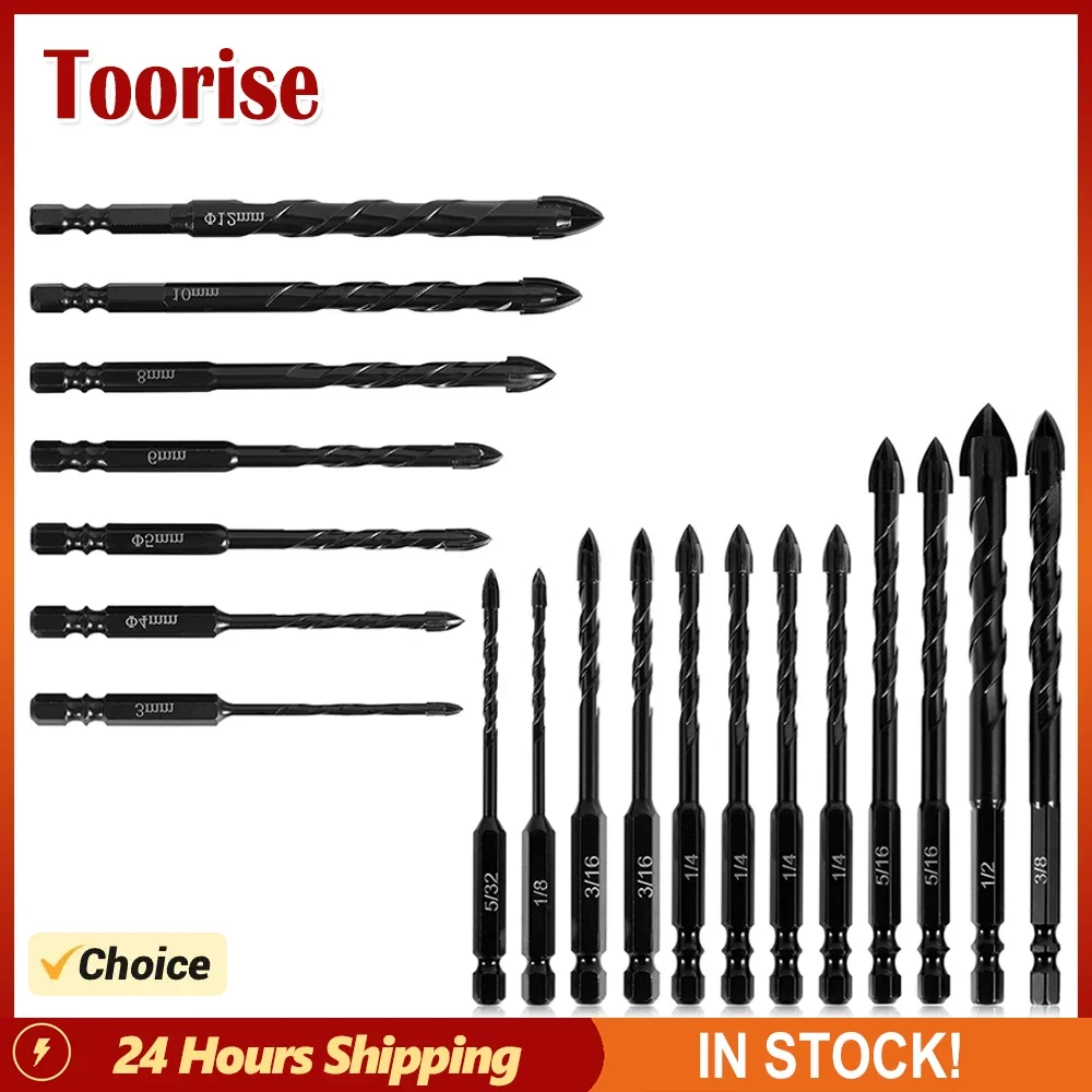 Multifunktion aler Dreiecks bohrer Diamant bohrer Set Keramik fliesen Beton Ziegel Holz Glas Stanz lochs äge Metall bohrer