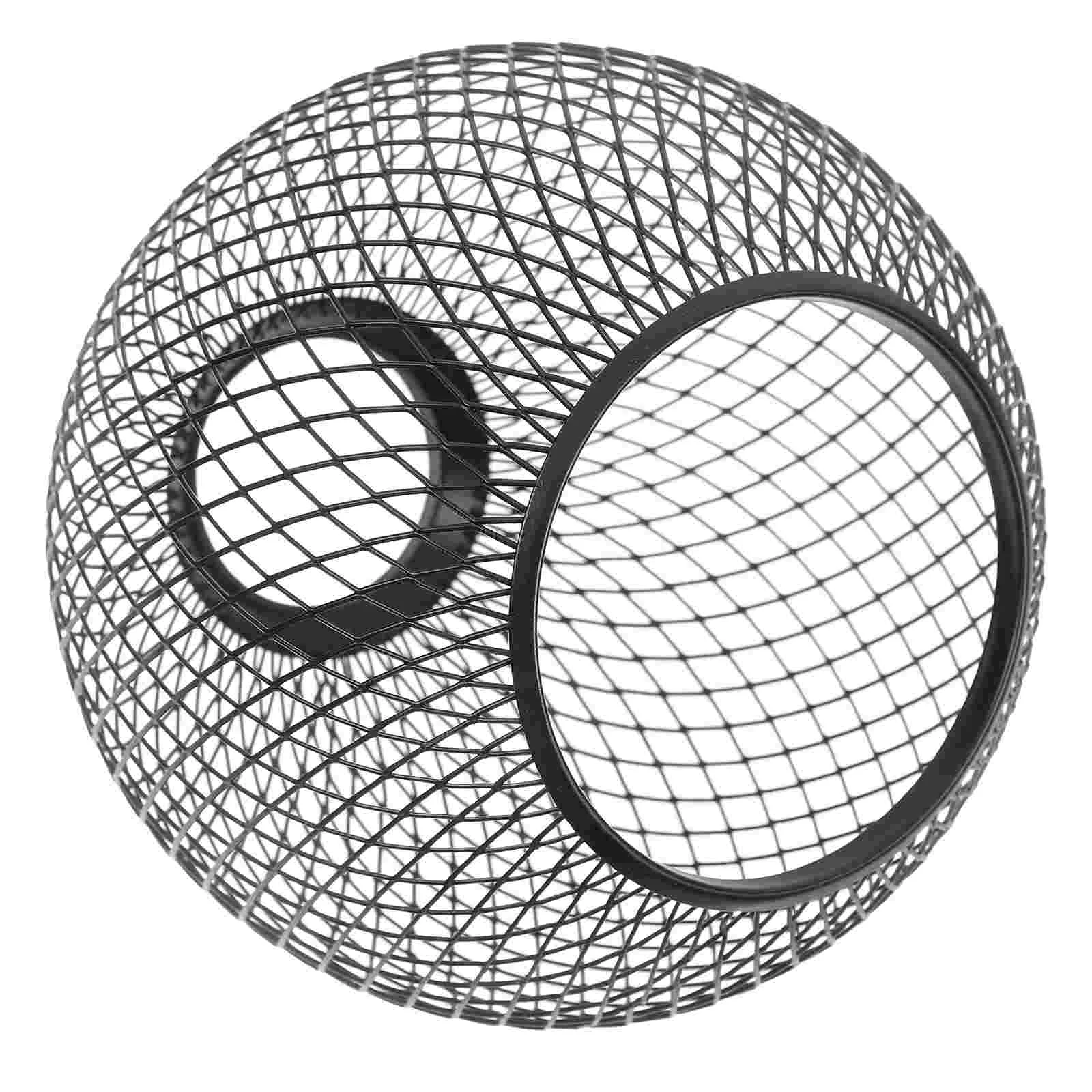 

Light Cover Lighting Chandelier Home Lampshade Metal Guard 1200X1200X1200CM Vintage Black Bulb Cage