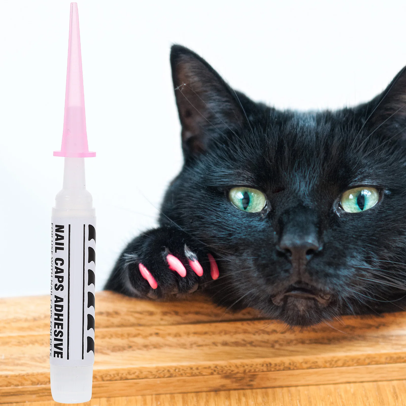 

20 шт., клей для ногтей для домашних животных, клейкий гель для когтей, защитные аксессуары для дизайна ногтей, безопасное использование для кошек, собак, клей для домашних животных