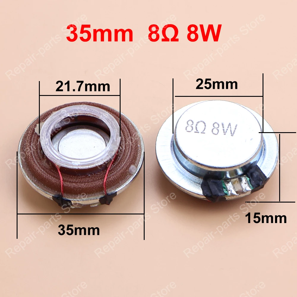 JCD 1PC 27/35/44MM 4/8R 3/8/10/15W Resonance Vibration Mini Speaker Stereo Speaker Vibration Speaker Vbro Speaker