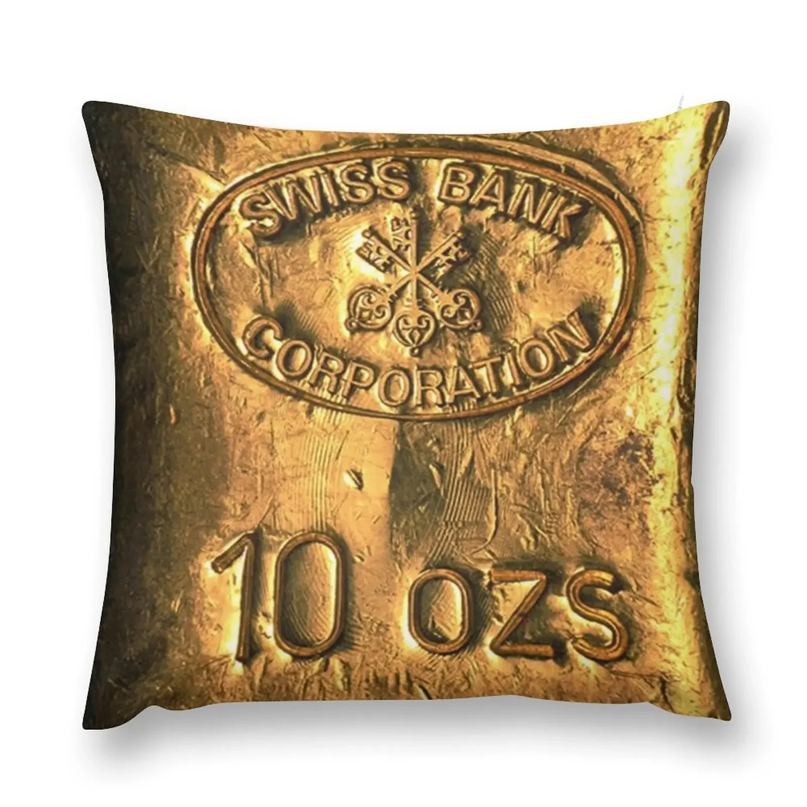 Swiss Ingot Throw Pillow Custom Cushion Decorative pillowcase pillow