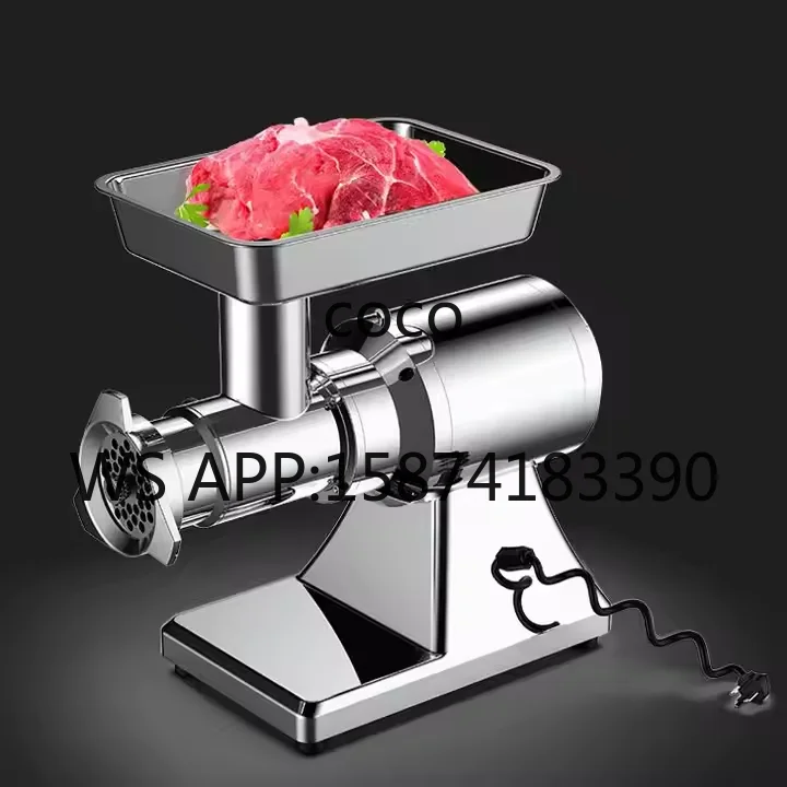 Industrial Big Block Fresh Meat Grinder - Global Use Mince Meat Chopping Processing Machinery