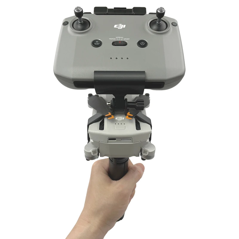 Dji mini 3 proドローン用リモコン付きポータブル三脚,スタビライザー,スクリーンクリップ付き