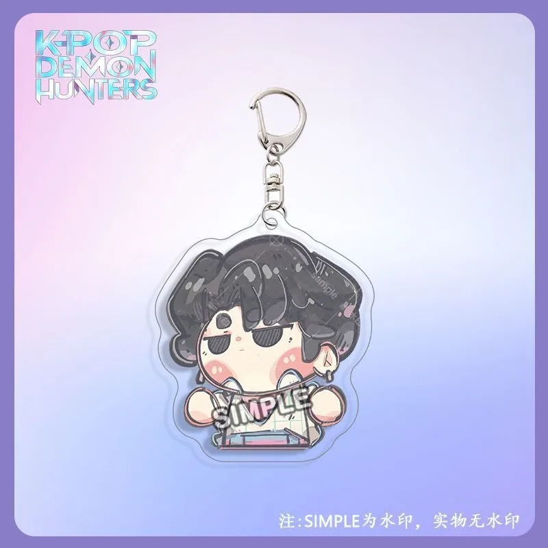 Kpop アニメ悪魔ハンタールミゾーイジヌミラコスプレアクセサリーキーホルダーバッグチャーム装飾グループアイドル男の子女の子誕生日プレゼント