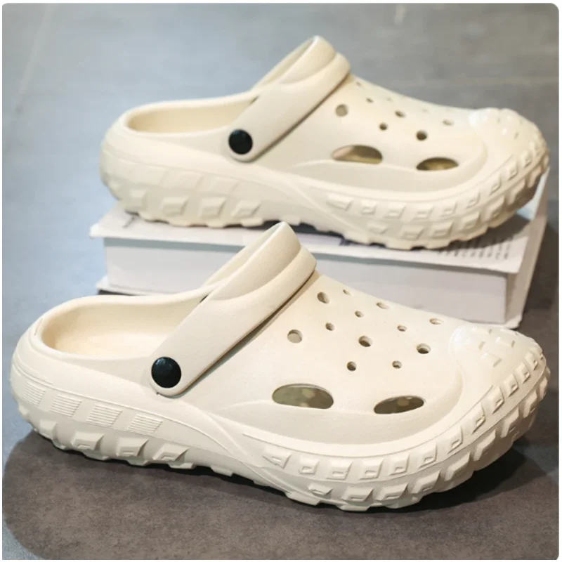 Men&Women Clogs Shoes Super Soft Thick Sole Beach Sandals Non-slip Sports Sandals Sneaker Casual Outdoor Couple Slipper
