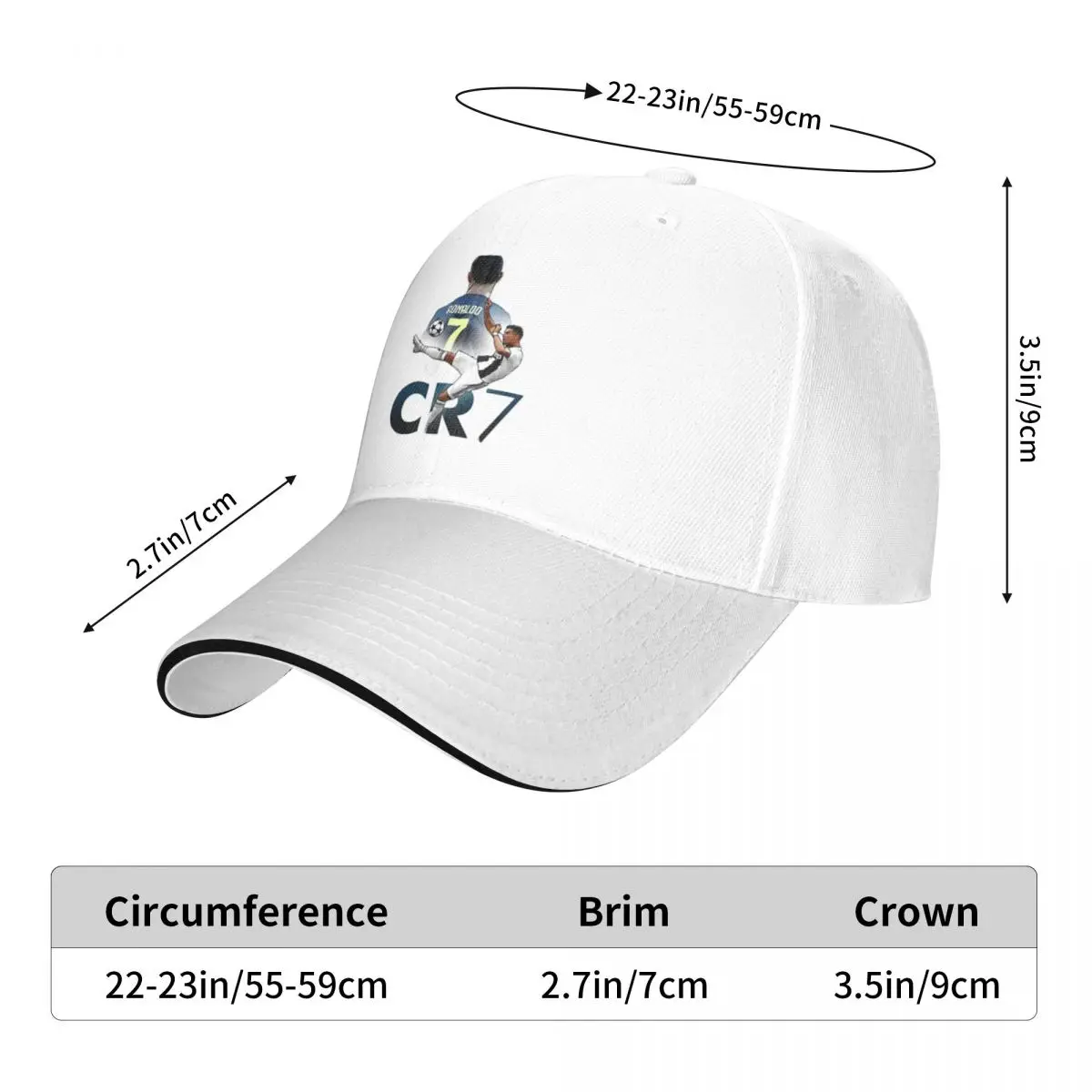 CR7 A Baseball Cap Hat