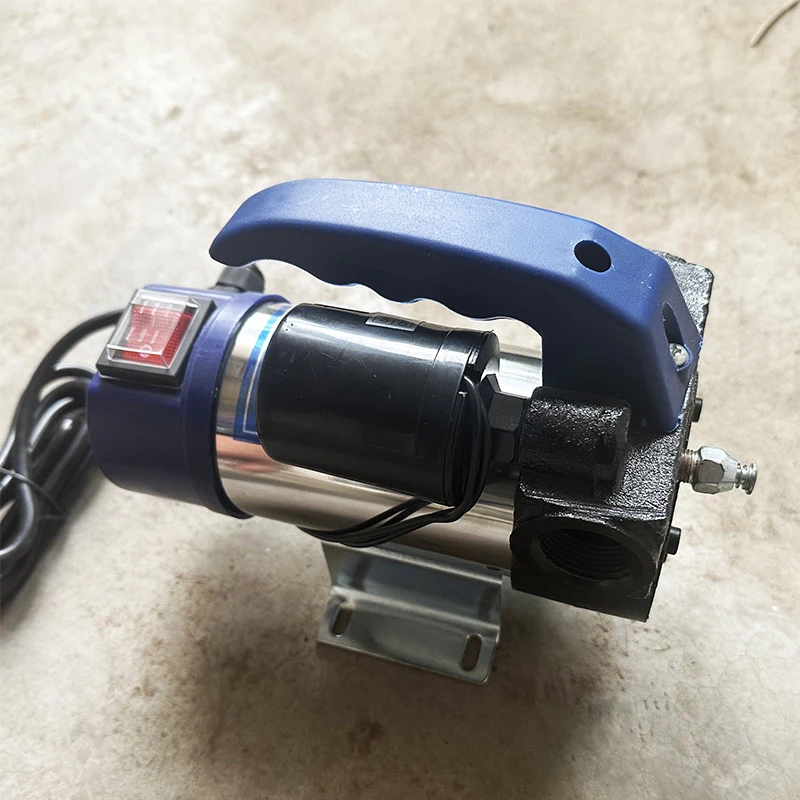 

12V 24V 220V Electric Diesel Kerosene Portable Fuel Oil Transfer Pump Self Priming with Pressure Switch Auto pump