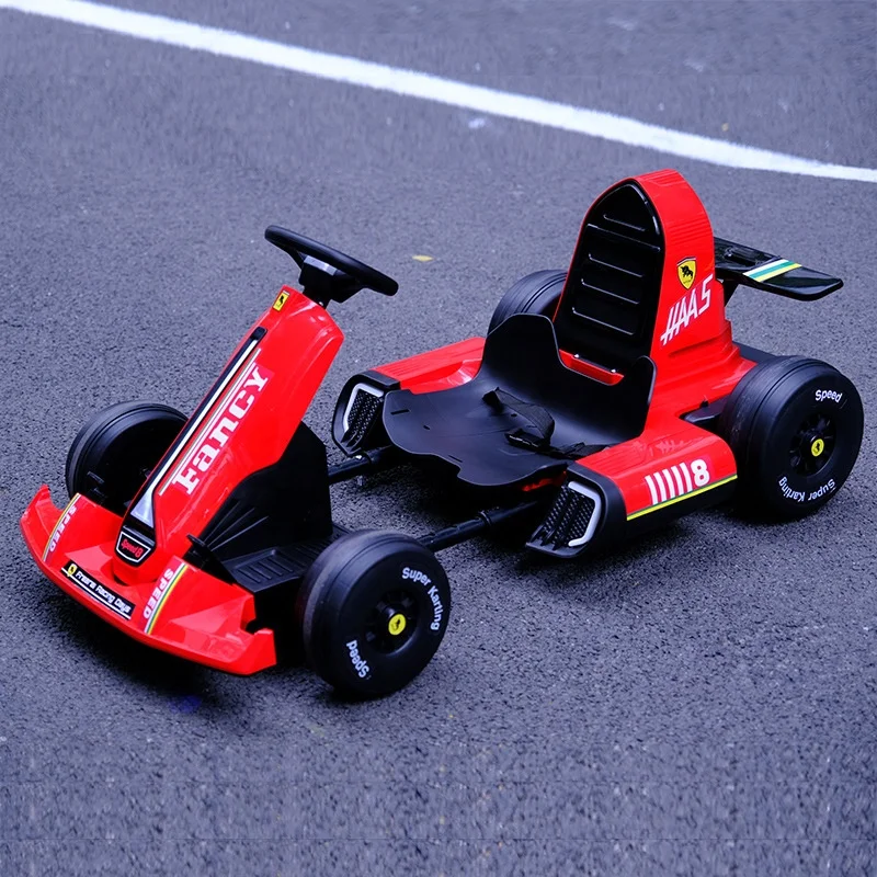 Best Selling Baby Racing Car with Strong Power Baby Karting Racing Car Early Education Baby Ride On Car with Light and Music