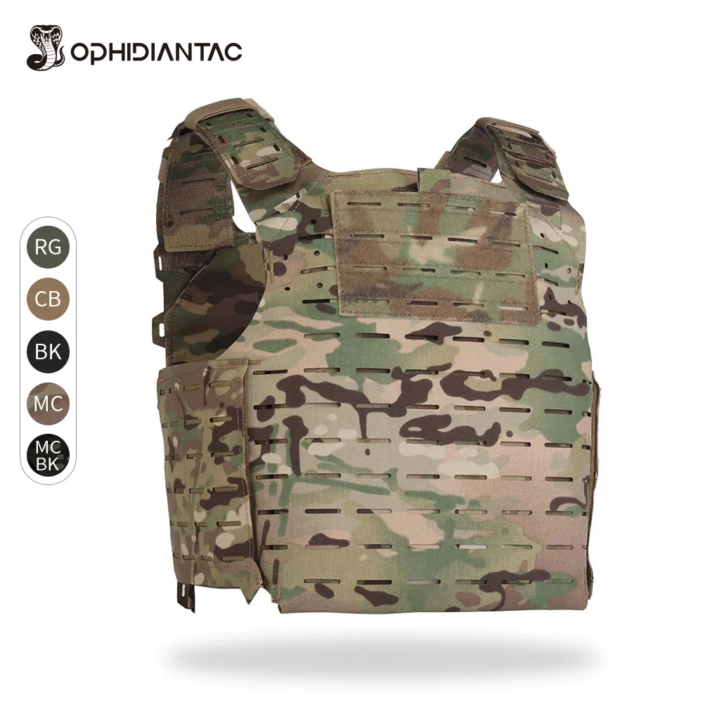 

OPHIDIANTAC Nylon Lightweight SF Plate Carrier Quick Release Outdoor Vest With MOLLE System Hunting Accessories