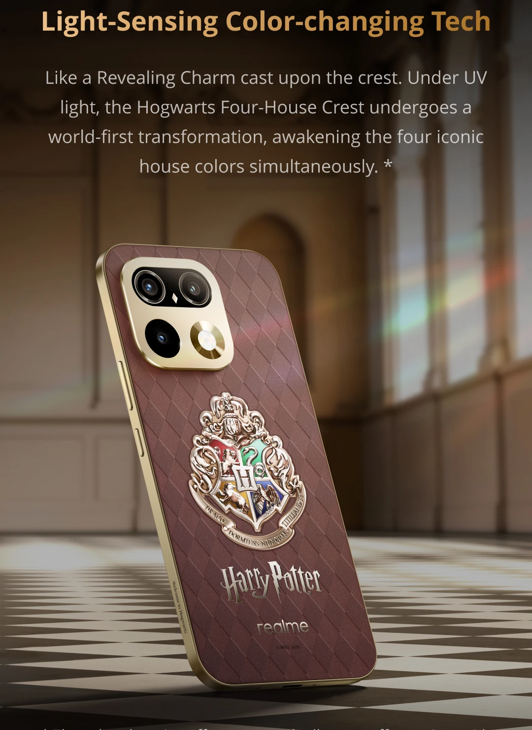[World Premiere] realme 16 Pro 5G Harry Potter Edition 12GB/256GB 7000mAh Battery 80W Charge 6.78" 144Hz Display 200MP Camera