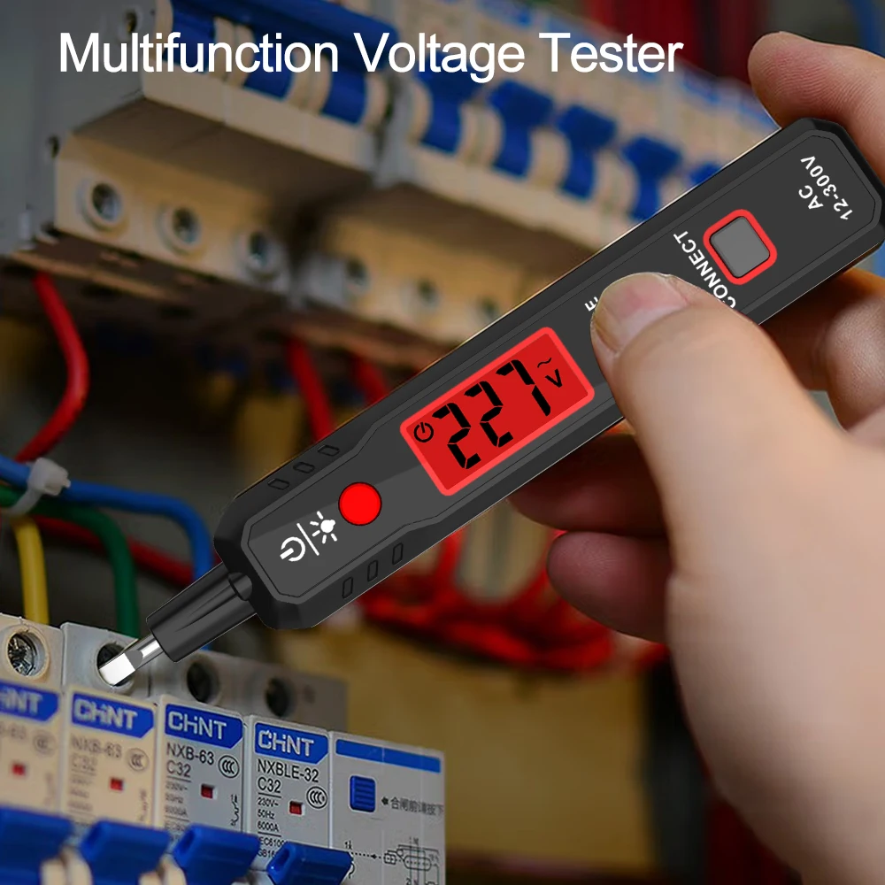 GVDA GD110A Non-Contact Voltage Detector Electrical Pen AC Voltage Tester Smart Breakpoint Finder 12-300V Electrician Tools