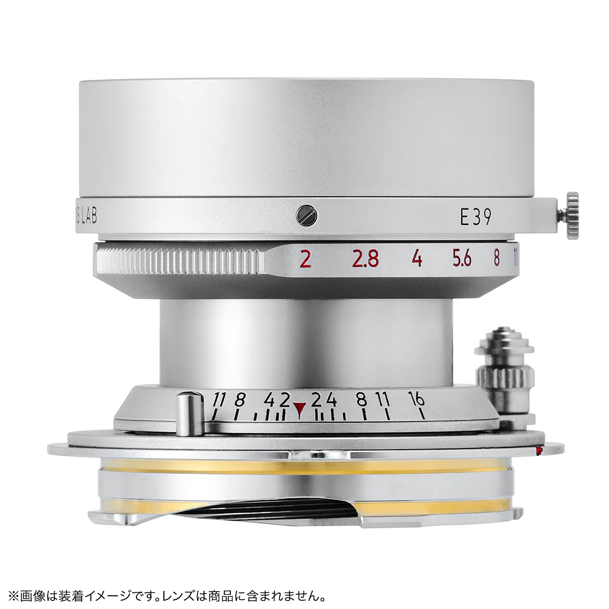 LIGHT LENS LAB L-E39-A Small Lens Hood Brass For Leica Lens M 50mm 35mm f/2 M 35mm 50mm f/2 ELMAR 50mm f/2.8 f/3.5 SUMMARON