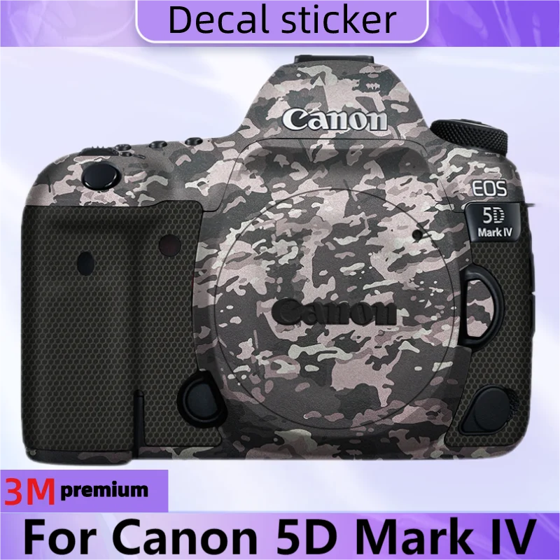 For Canon 5D Mark IV Camera Body Sticker Protective Skin Decal Vinyl Wrap Film Anti-Scratch Protector Coat