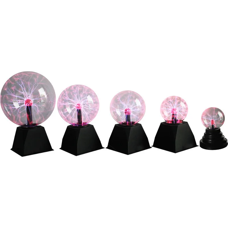 Sound Control Magic Plasma Ball Lamp Touch Sensitive Magic Lamp LED Night Light Atmosphere Lights Plasma Sphere Crystal Lamp