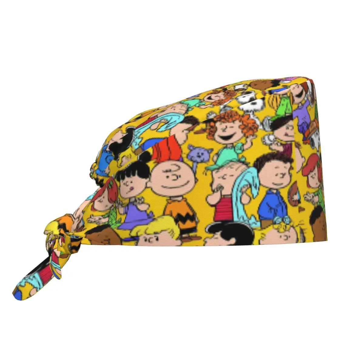 Snoopy Woodstock-gorro quirúrgico para el cuidado de enfermeras, gorros de trabajo médico veterinario con dibujos animados para el cuidado de mascotas, moda para hombres y mujeres     Scrubs Sombreros
