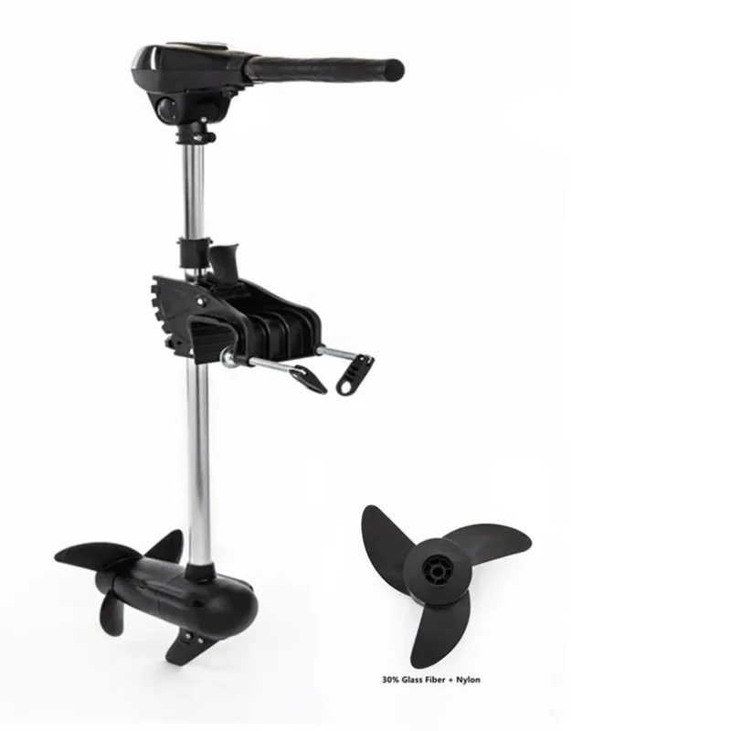 12V 70Lbs 780W Brushless Outboard Motor, Low Noise Electric Trolling Marine Propulsion Equipment
