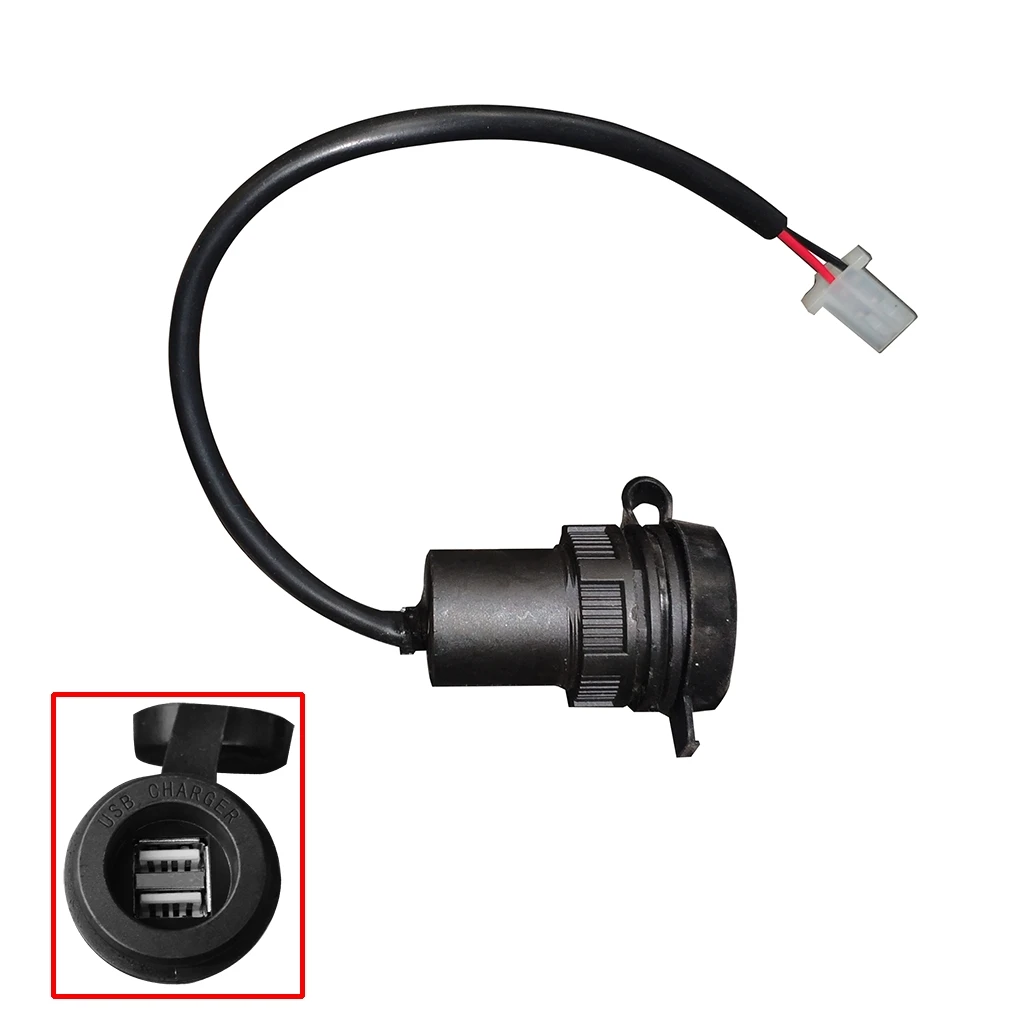 USB Charging Cable Charger Chargers Motorcycle Accessories For ZONTES ZT310T T310 310T