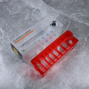 Berber makası limit tarak saklama kutusu 8) cımbız evrensel limit tarak kılavuzu, saç pansuman için raf tutucu En iyi 10 ürün rehberi-no. 7