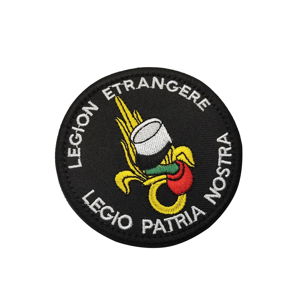 France Apedes Legio Patria Nostra Patches French Foreign Legion  Patch  Tactical Hook Back Badges Backpack