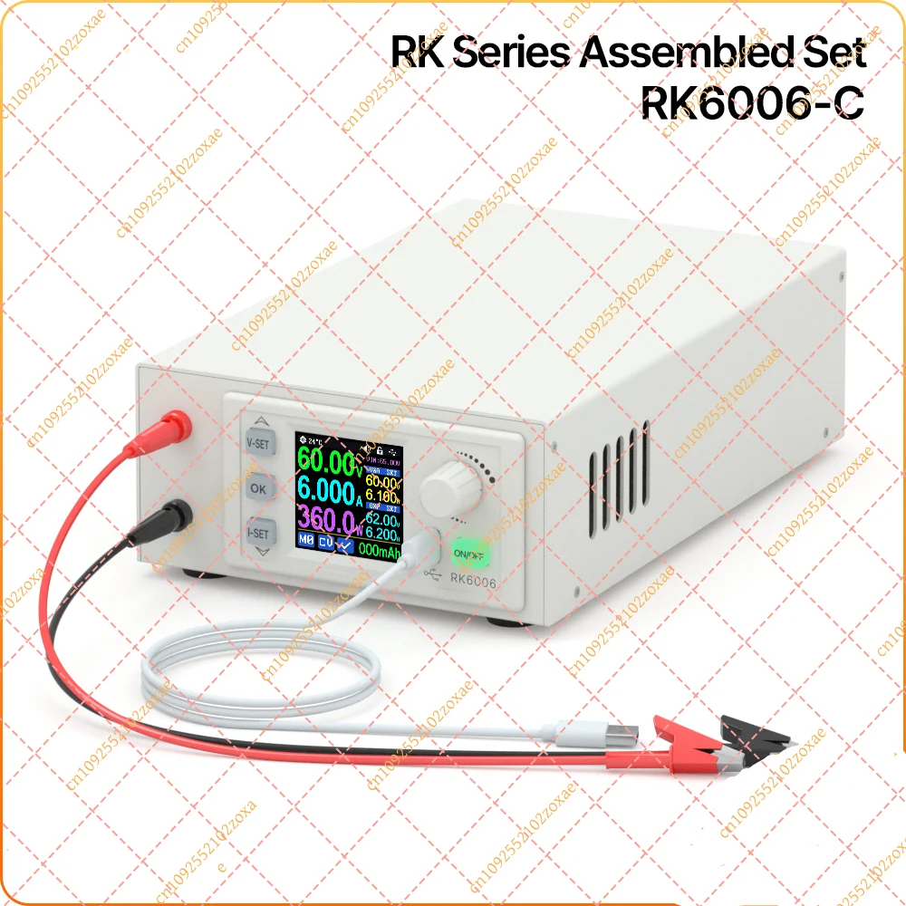 RD RK6006-C 60V 6A 4 digit AC to DC Adjustable digital control Stabilized Lab Bench Power Supply Battery Charging Easy Operation