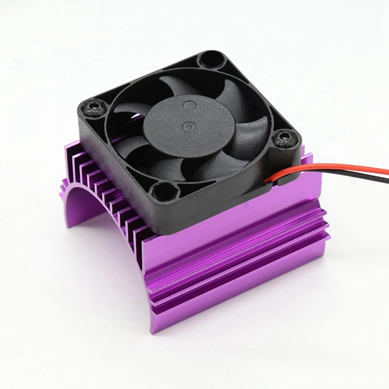 Suitable For 4074/4274/1515 Motor Universal Heat Sink Motor Heat Sink Plus Fan Heat Sink Set 1Pcs Random Color Easy To Use