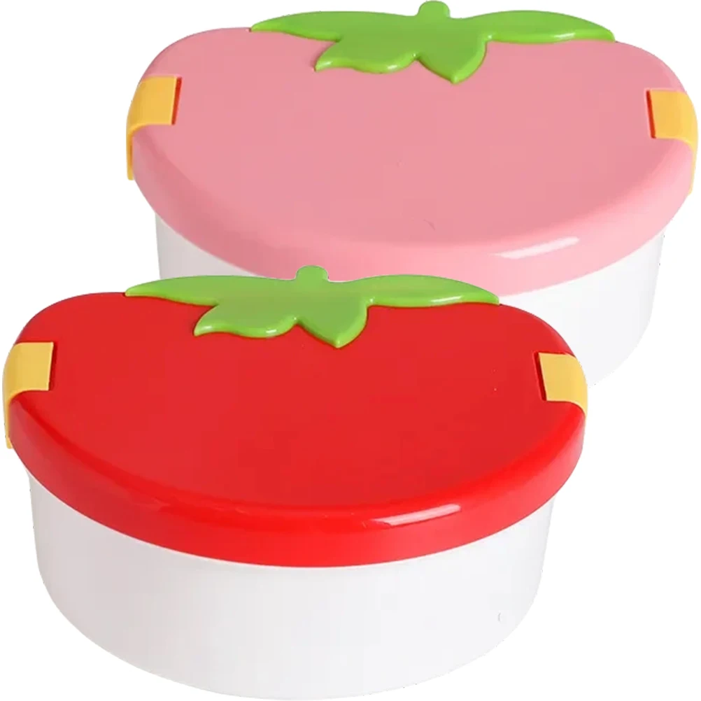 

2Pcs Fruit Multi Function Meal Food Container Reusable Portable Safe School Camping Picnic