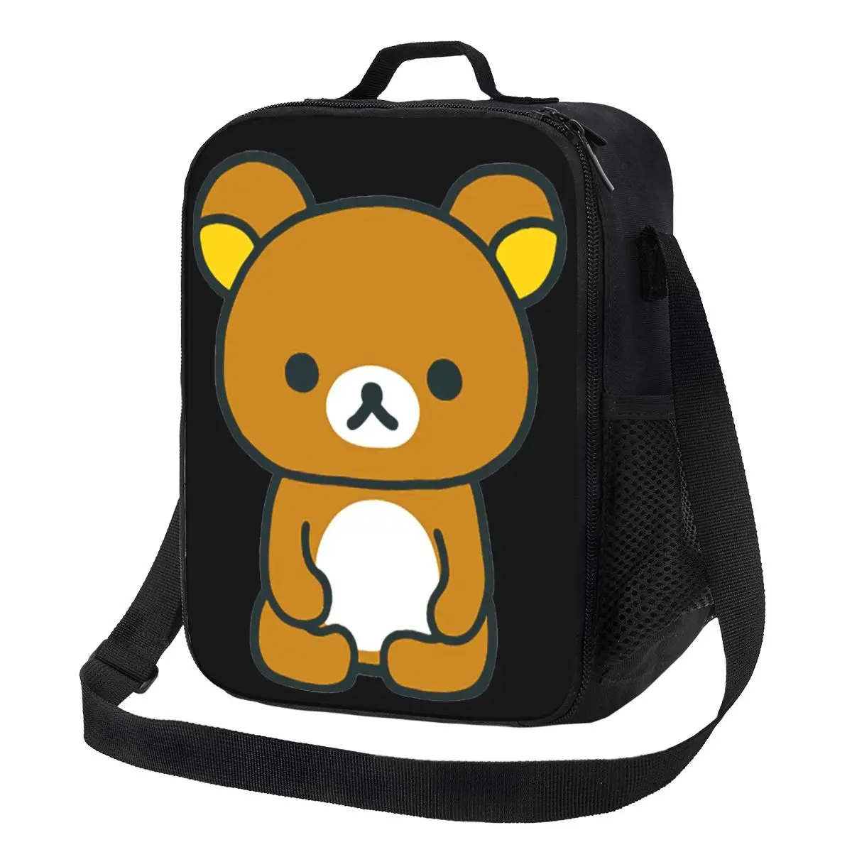

Custom Rilakkuma Cartoon Thermal Insulated Lunch Bags Resuable Lunch Container for Work School Travel Storage Bento Food Box
