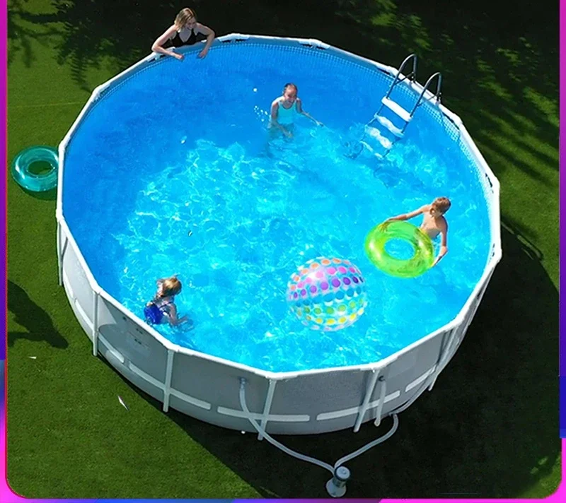 Bracket Swimming Pool Household Large Outdoor Thickened Family Inflatable Swimming Pool Folding Pool