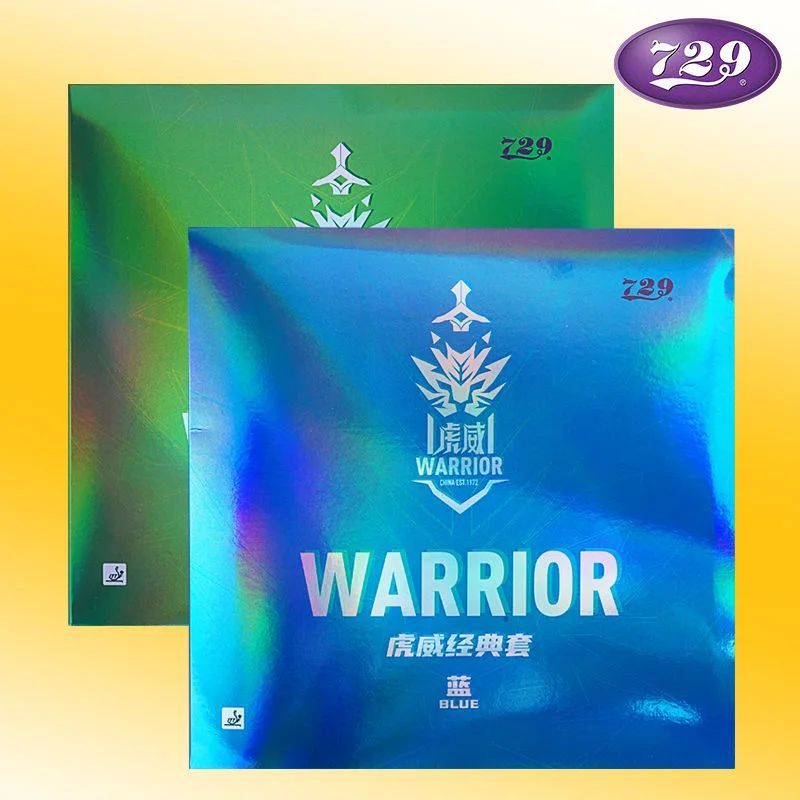 Original Friendship 729 Tiger WARRIOR Provincial Blue Sponge Table Tennis Rubber Inner Energy Ping Pong Sticky Rubbers