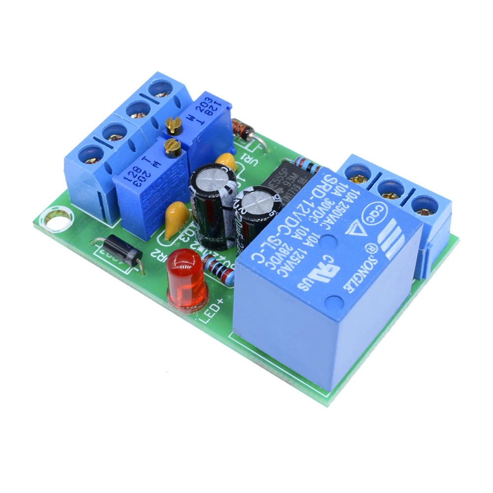 XH-M601 Smart Charger Power Control Panel Automatic Charging Power Supply 12V Battery Charging Control Board Module for DIY Kit