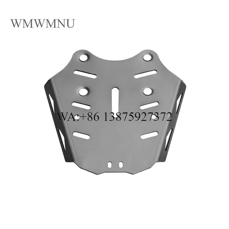 Wmwmnu for PCX160 Motorcycle Rear Luggage Carrier High Carbon Steel 3D Scan Modeling Flat Plate Original Mounting Sturdy