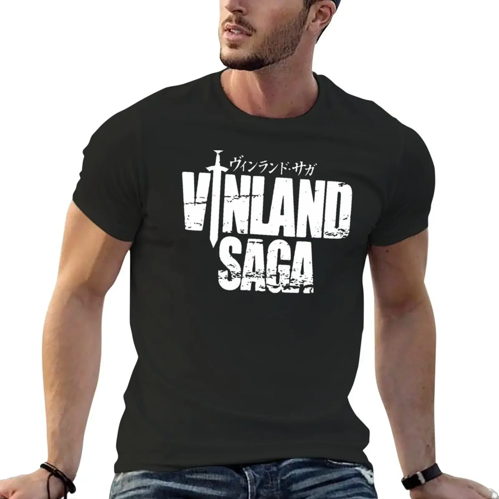 Vinland Saga - Vinland Saga Thorfinn T-Shirt tops street wear men workout shirt