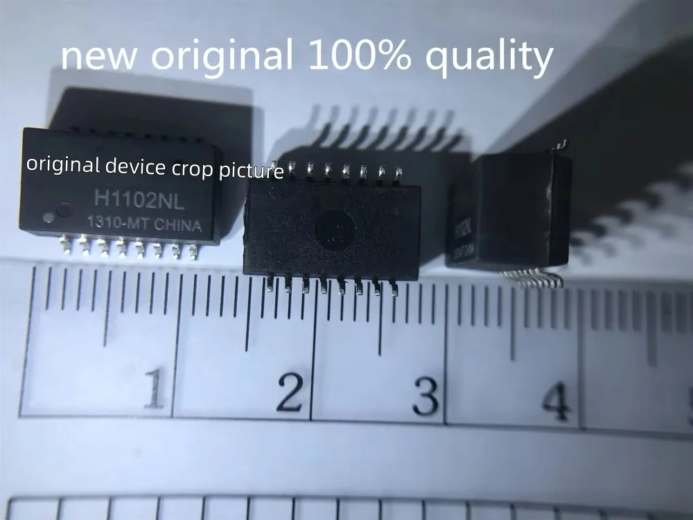 10PCS  New Original 100% quality H1102NL H1102NLT H1102 Network Port Transformer Local Area Network Discrete Voltage Converter