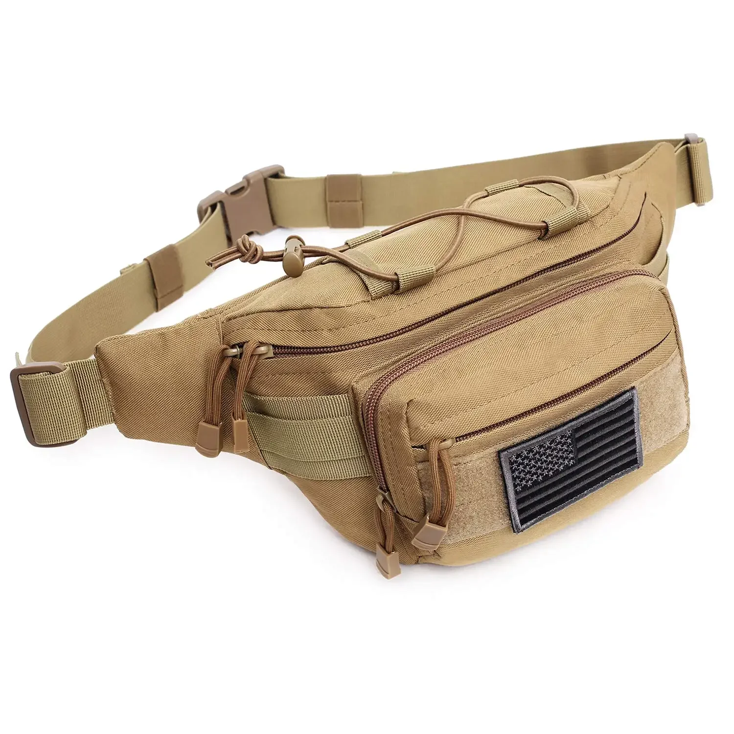 Tactical men's bag Waist Bag 600D Nylon EDC Fanny Pack Utility Waist Pouch Outdoor Bumbag Hunting Camping Hip Bags